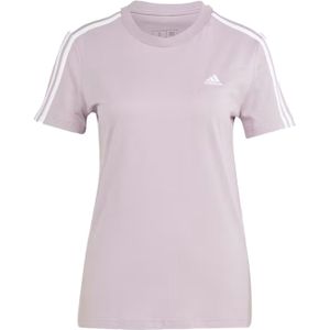 adidas - Essentials 3-Stripes - T-shirt - Slim-fit - Dames