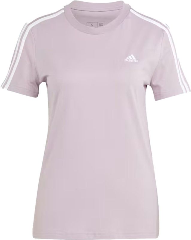 adidas - Essentials 3-Stripes - T-shirt - Slim-fit - Dames