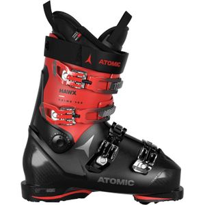 Atomic - Hawx Prime Xtd 100 Gw - Skischoenen - Rood,Zwart - Materiaal: Kunststof