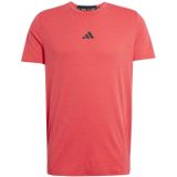 adidas - D4T TEE - T-shirt - Pure Ruby - AEROREADY