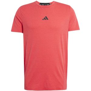 adidas - D4T TEE - T-shirt - Pure Ruby - AEROREADY