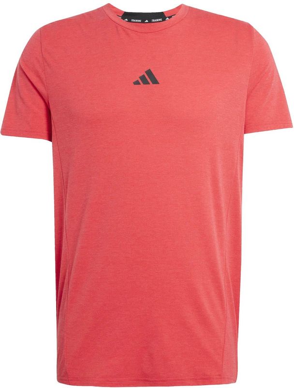 adidas - D4T TEE - T-shirt - Pure Ruby - AEROREADY