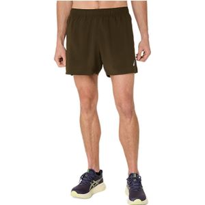Asics - CORE 5IN SHORT - Korte Broek - Brown Stone - Sportief