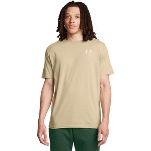Under Armour - Sportstyle T-shirt - Beige - Katoen/Polyester