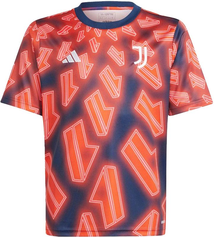 Adidas - Juventus 23/24 T-shirt - Zwart - Katoen - Korte Mouwen