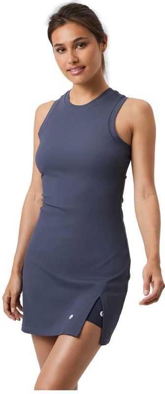 Björn Borg - Ace Ribbed Dress - Zwart - Jurk