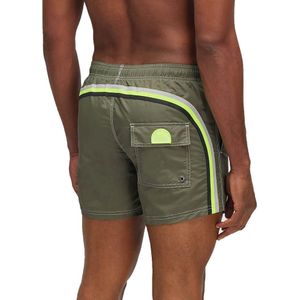 Sundek Stretch Waist Mid-length Boardshort