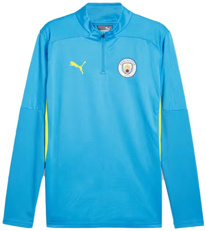 Puma Manchester City Training 1/4 Zip Top Kids