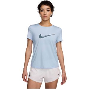 Nike - One Swoosh Dri-Fit - Sportshirt - Blauw - Ademend en Lichtgewicht