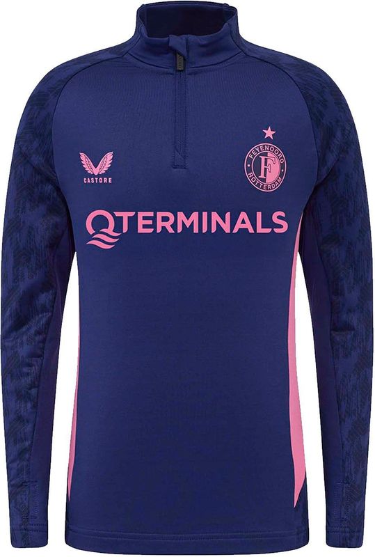 Feyenoord - 2025/2026 - Performance Midlayer Top - Rood - Ademend - Junioren
