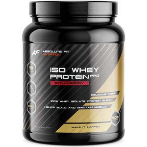 Absolute Fit Nutrition Iso Whey Protein Aardbei