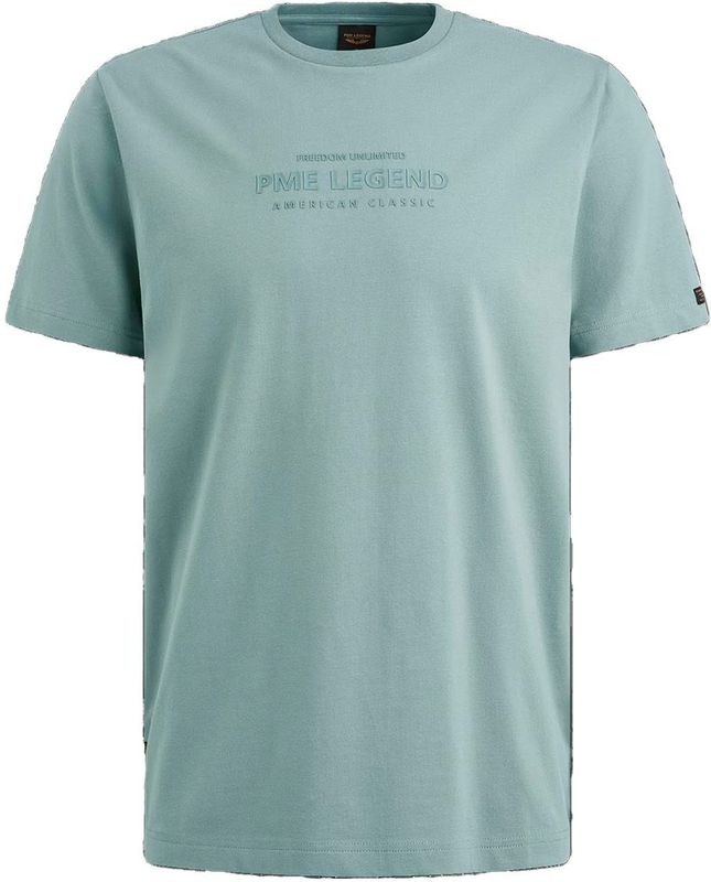 PME Legend - T-shirt - Blauw - Katoen/Polyester