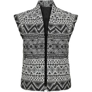 Only Cemma All-over Print Quilt Vest