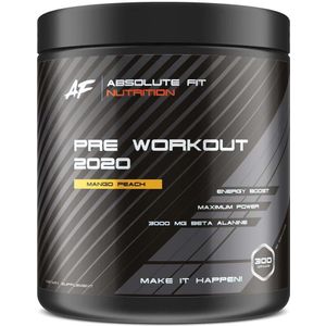 Absolute Fit Nutrition Pre Workout Mango Peach