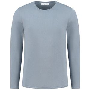 Purewhite Garment Dye Knit Round Neck