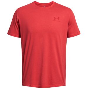Under Armour - UA Sportstyle Left Chest Shirt - Sportshirt - Zwart - Katoen