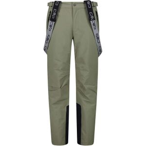 CMP - Salopette - Skibroek - Olijfgroen - Polyester - Verstevigde Zomen - Waterdicht - Winddicht