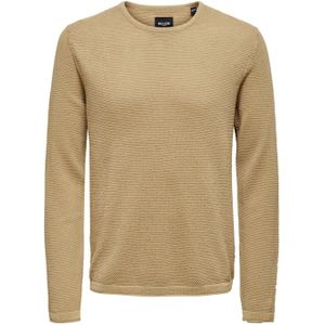 Only&Sons Panter Regular 12 Structuur Crew Knit