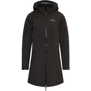 Nordberg - GITTE - Lange Winterjas - Zwart - Dames