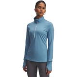 Under Armour - Qualifier Run - Functioneel Shirt - Hemelsblauw - Lange Mouw