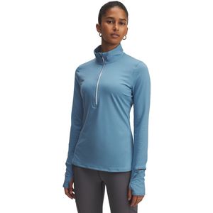 Under Armour - Qualifier Run - Functioneel Shirt - Hemelsblauw - Lange Mouw