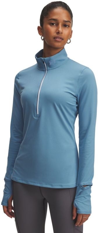 Under Armour - Qualifier Run - Functioneel Shirt - Hemelsblauw - Lange Mouw