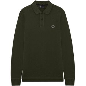 Ma.strum Longsleeve Pique Polo