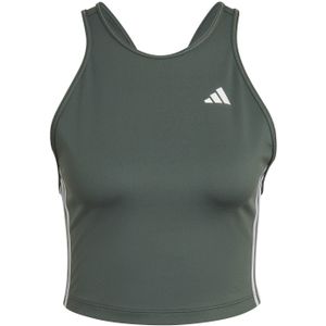 Adidas Aeroready 3-stripes Crop Tanktop