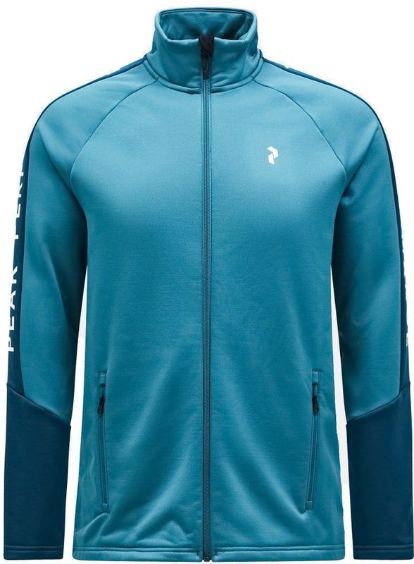 Peak Performance - Rider Zip Jacket - Tussenlaag - Zacht en Rekbaar