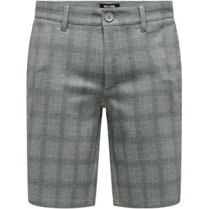 Only&Sons Mark Check Shorts