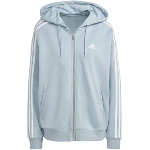 Adidas Essentials 3-stripes French Terry Oversized Full Zip Hoodie