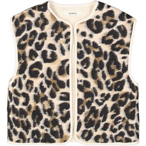 GARCIA Gilet - Bruin - 100% Gerecycled Polyester - Mouwloos