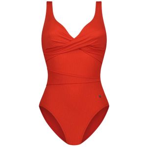 Beachlife Fiery Red Padded Swimsuit