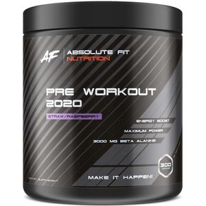 Absolute Fit Nutrition Pre Workout Aardbei/framboos