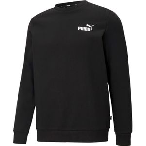 Puma Essentials Small Logo Sweatshirt Met Rode Hhals Voor Heren