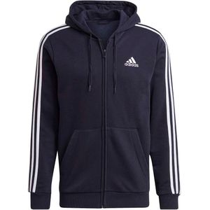 Adidas 3-stripes Fleece Full Zip Hoodie