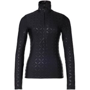 Goldbergh - Women Icon - Skipully - Wit - Slim Fit - Halve Rits