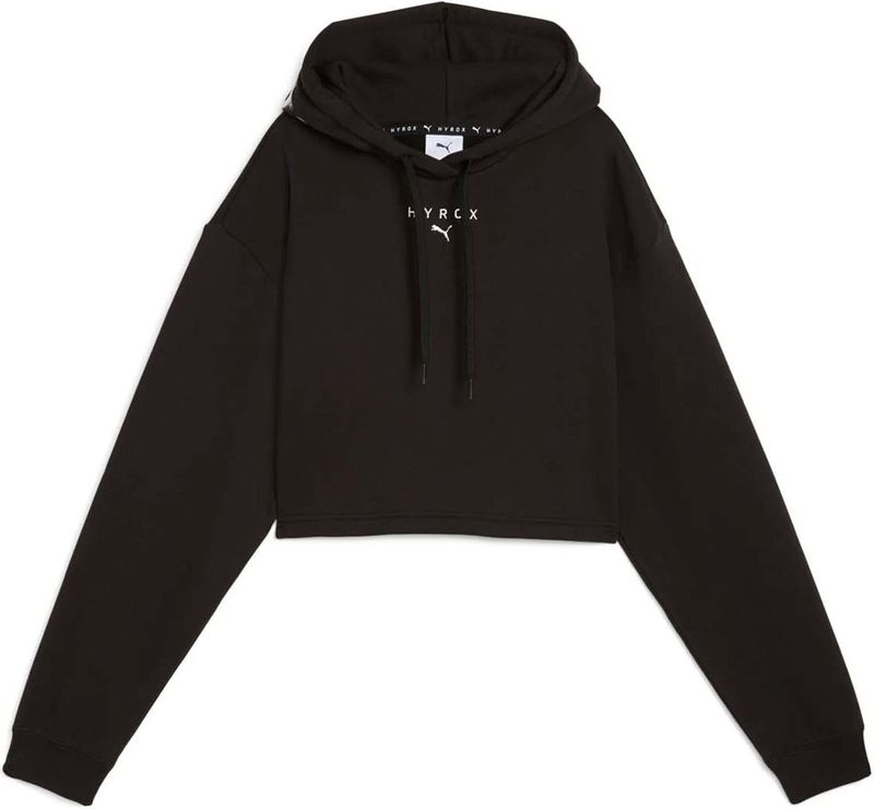 PUMA - x HYROX - Hoodie - Zwart - Zware Kwaliteit - Voor Dames