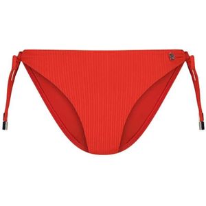 Beachlife Fiery Red Waist Bottom