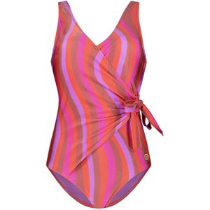 Swimsuit - V-Hals - Shiny Wave - Materiaal - Kleur