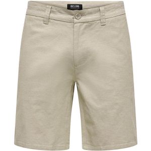 Only&Sons Mark Cotton Linen Shorts