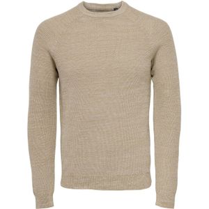 Only&Sons Dennis 12 Structuur Raglan Crew Neck Knit