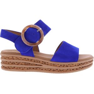 Gabor Dames Sandalen | Blauw | Leer | 44.550.19 | 51201G241 | Gaborshoes