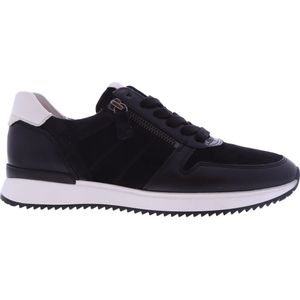 Gabor Dames Sneakers | Zwart | Nubuck | 23.480.27 | 53211A231 | Gaborshoes
