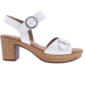 Gabor Dames Sandalen | Wit | Leer | 44.764.21 | 51225W241 | Gaborshoes