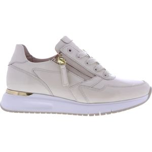 Gabor Dames Sneakers | Beige | Leer | 36.448.91 | 55209E232 | Gaborshoes