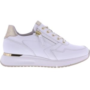 Gabor Dames Sneakers | Wit | Leer | 46.448.51 | 55209W231 | Gaborshoes