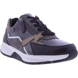 Gabor Dames Sneakers | Grijs | Leer | 56.878.89 | 55275Z242 | Gaborshoes