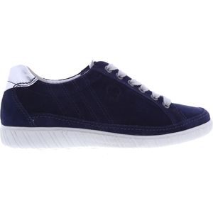 Gabor Dames Sneakers | Blauw | Suede | 26.458.36 | 55238F211 | Gaborshoes