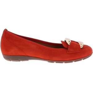 Gabor Dames Instappers | Oranje | Suede | 44.166.13 | 54701N241 | Gaborshoes